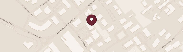 Mappa della zona dello studio di Assisi